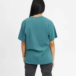 MITCHELL AND NESS Tees & Tanks<Miami Dolphins Vintage Classic Big Logo Tee Unisex