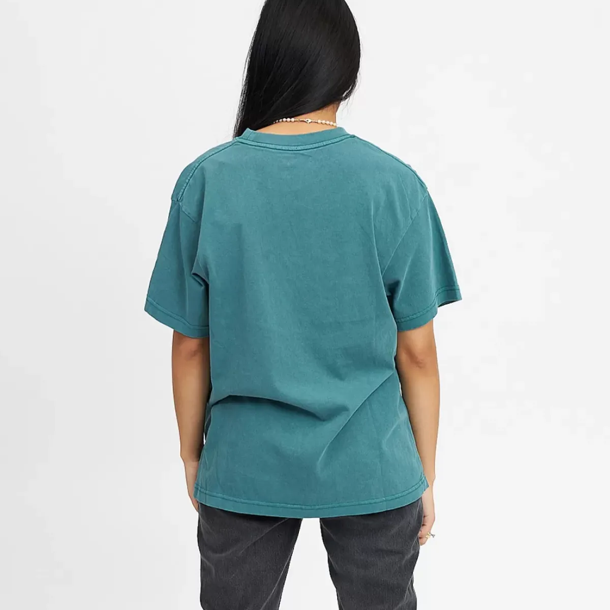 MITCHELL AND NESS Tees & Tanks<Miami Dolphins Vintage Classic Big Logo Tee Unisex