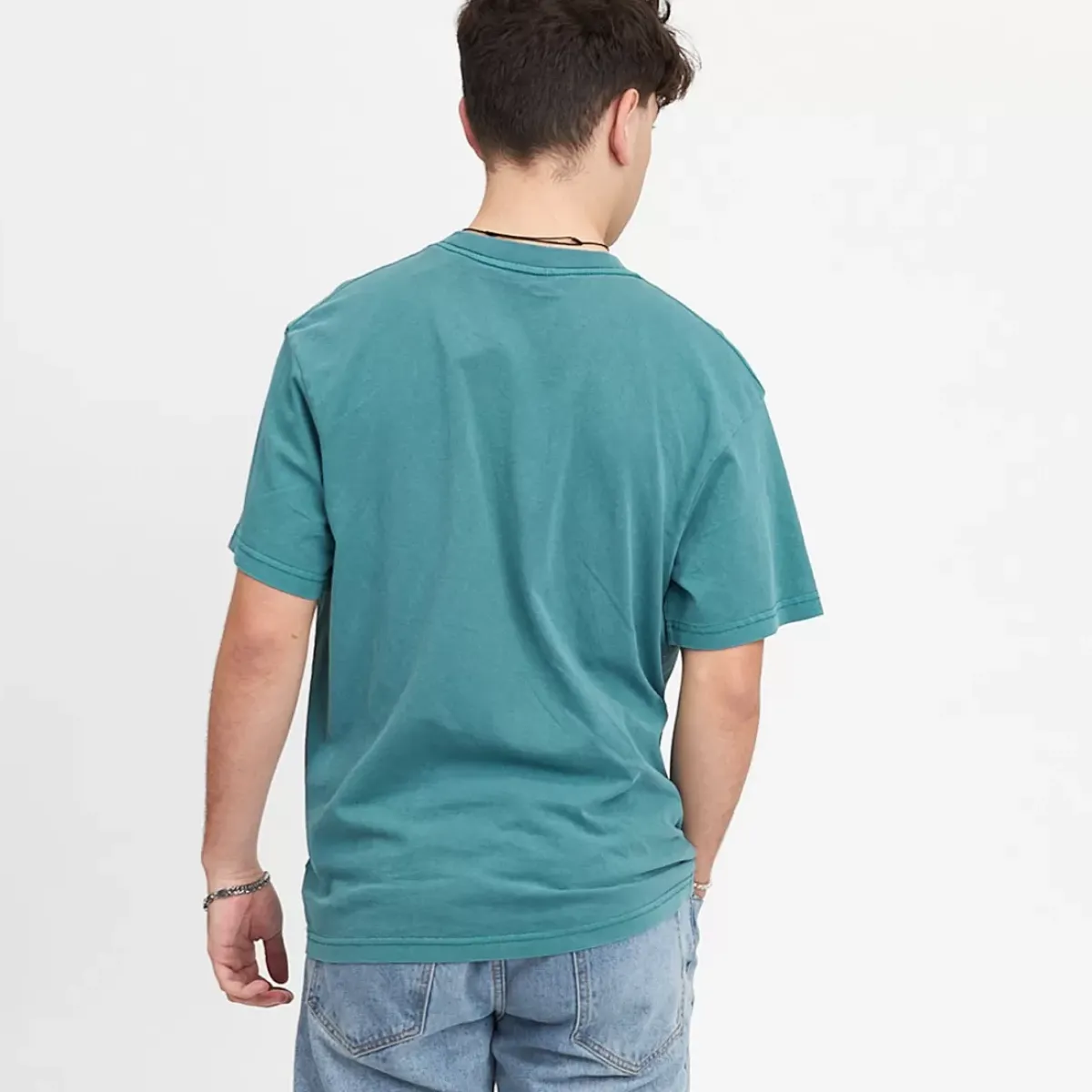 MITCHELL AND NESS Tees & Tanks<Miami Dolphins Vintage Classic Big Logo Tee Unisex
