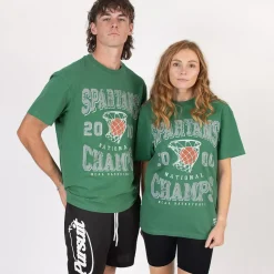 NCAA Tees & Singlets<Michigan State Spartans Basketball Champs Tee Unisex