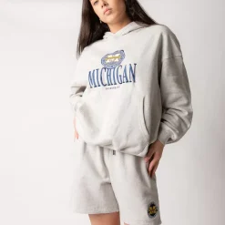 NCAA Shorts<Michigan Track & Field Sweat Shorts Womens