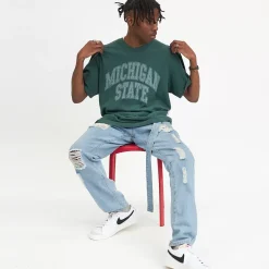 NCAA Tees & Singlets<Michigan Vintage High Arch Logo Tee