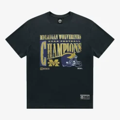 NCAA Tees & Singlets<Michigan Wolverines Championship Tee Unisex