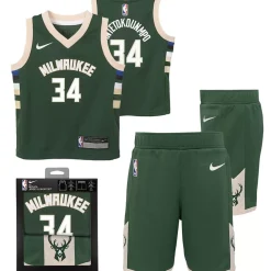 NIKE NBA Sets<Milwaukee Bucks Icon Jersey Box Set Kids