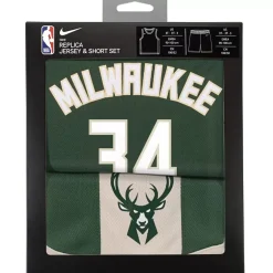 NIKE NBA Sets<Milwaukee Bucks Icon Jersey Box Set Kids