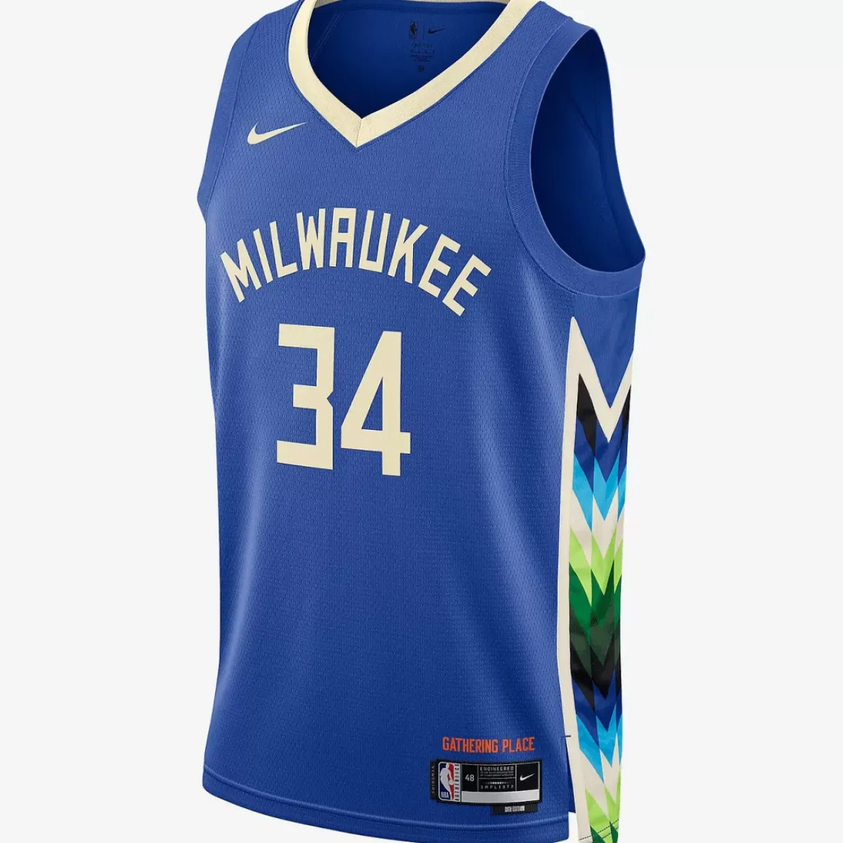 Nike Tees & Singlets<Milwaukee Bucks Swingman Jersey
