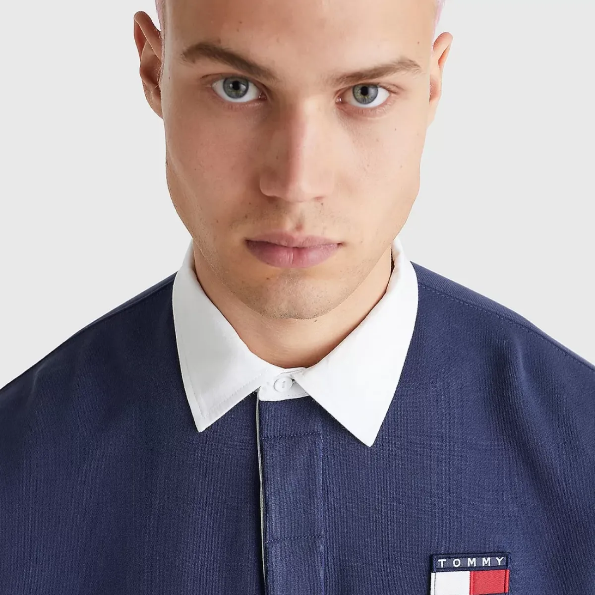 TOMMY HILFIGER Polos & Shirts<Mixed Stripe Rugby Shirt