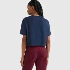 TOMMY HILFIGER Tees & Tanks<Modern Oversized Cropped T-Shirt