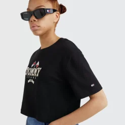TOMMY HILFIGER Tees & Tanks<Modern Super Cropped Fit Logo T-Shirt