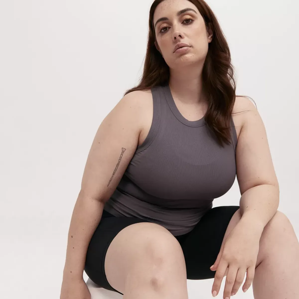 Taylor Sport Tees & Tanks<Movement Tank In Charcoal