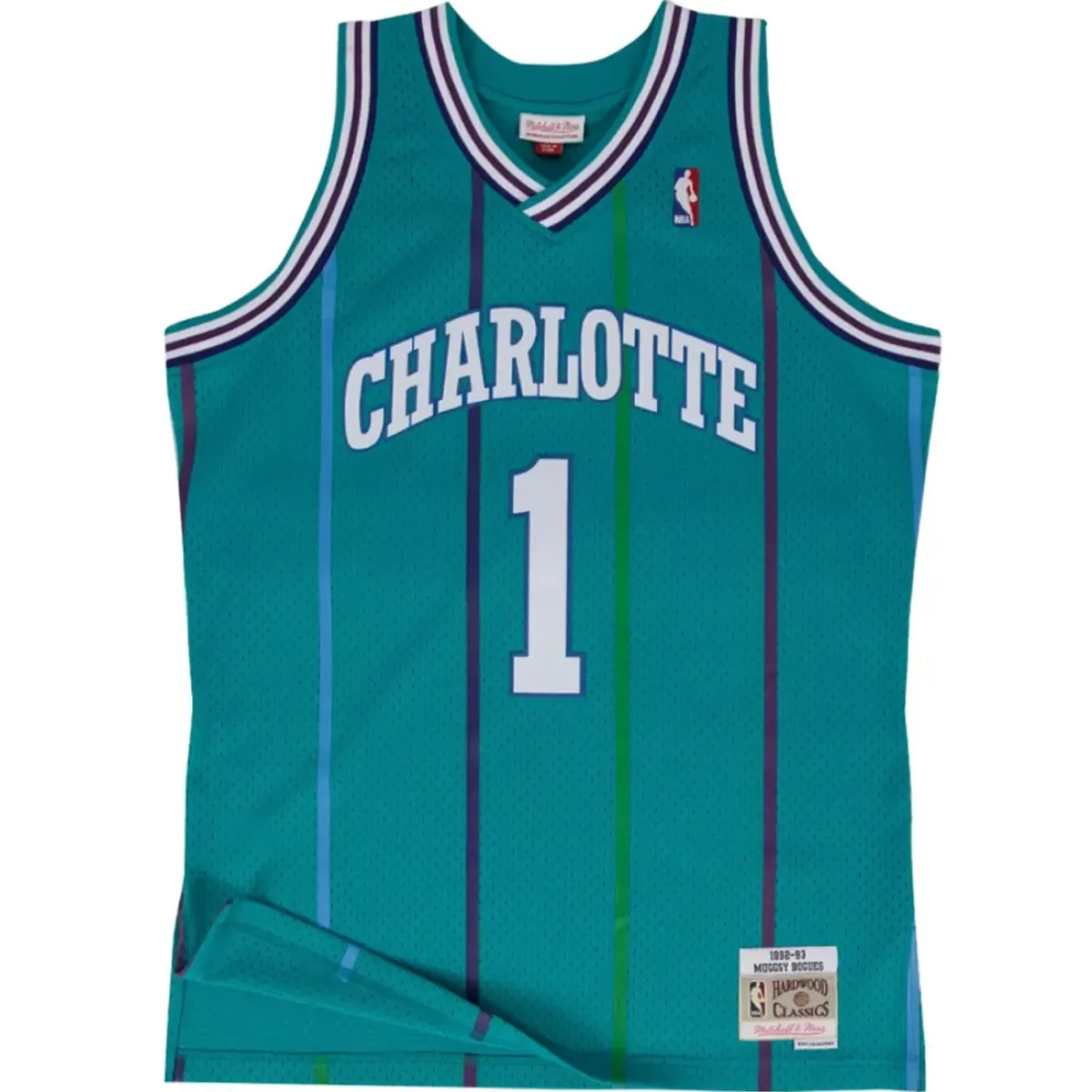 MITCHELL AND NESS Tees & Singlets<Muggsy Bogues Charlotte Hornets 92-93 Swingman Jersey