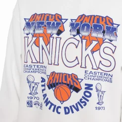 MITCHELL AND NESS Tees & Tanks<New York Knicks Division Champions Unisex