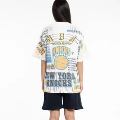 MITCHELL AND NESS Tees & Singlets<New York Knicks Game Over Tee Unisex