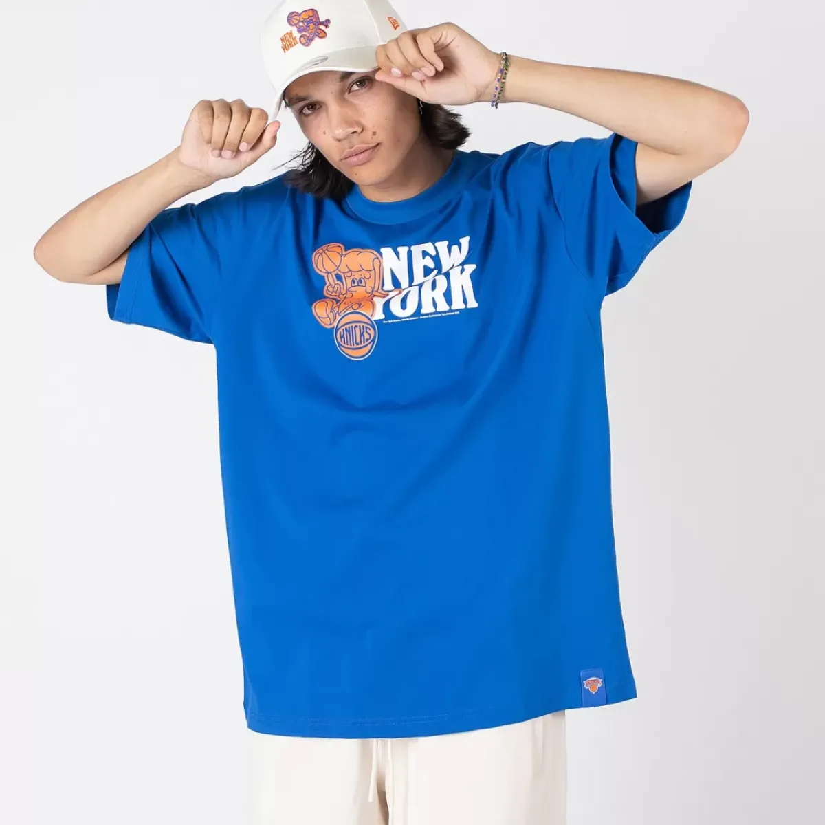 New Era Tees & Singlets<New York Knicks Oversized Tee