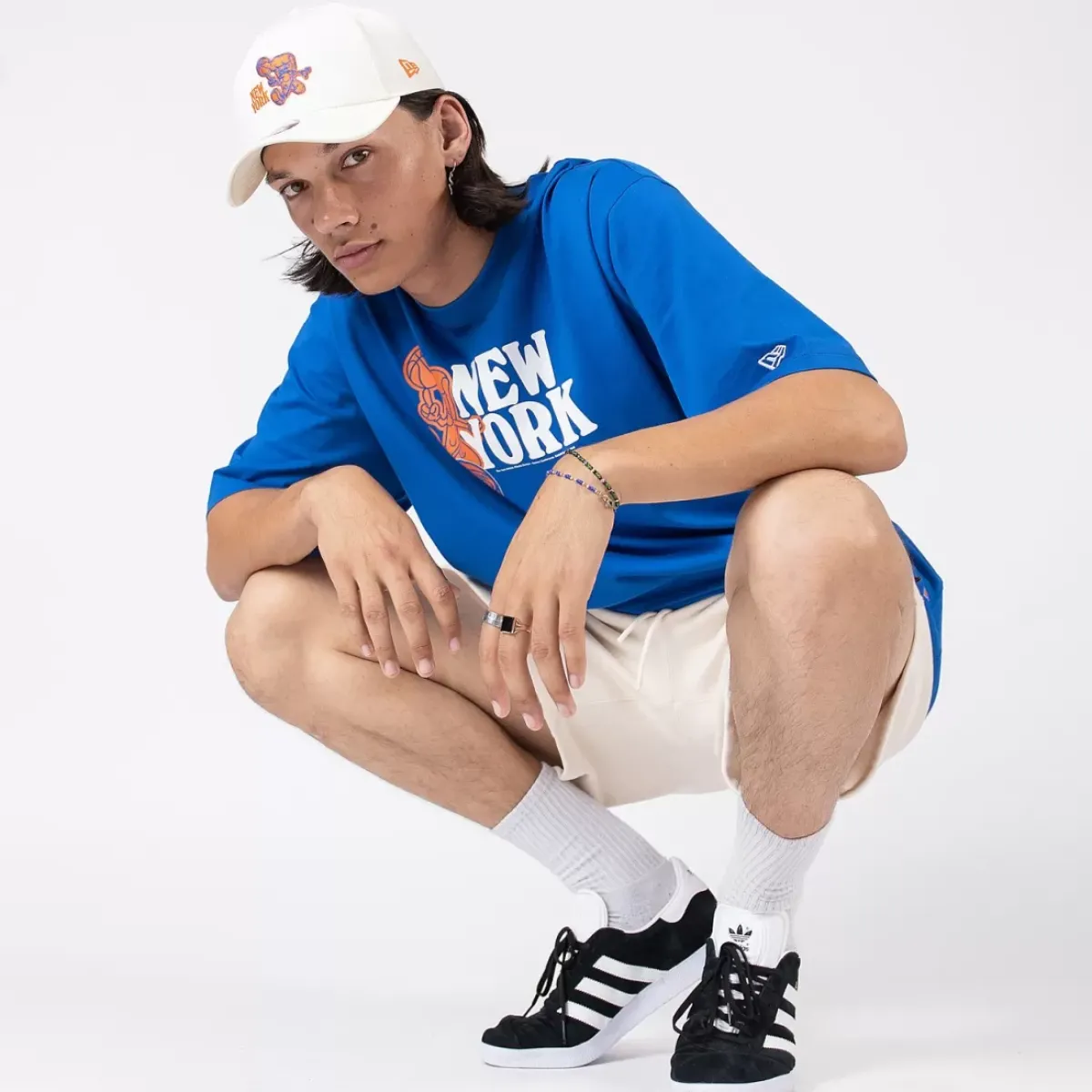New Era Tees & Singlets<New York Knicks Oversized Tee