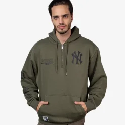 New Era Hoodies & Crews<New York Yankees 1/4 Zip Hoodie