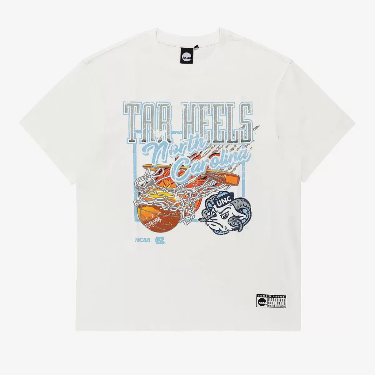 NCAA Tees & Singlets<North Carolina Tar Heels Fire Ball Tee Unisex