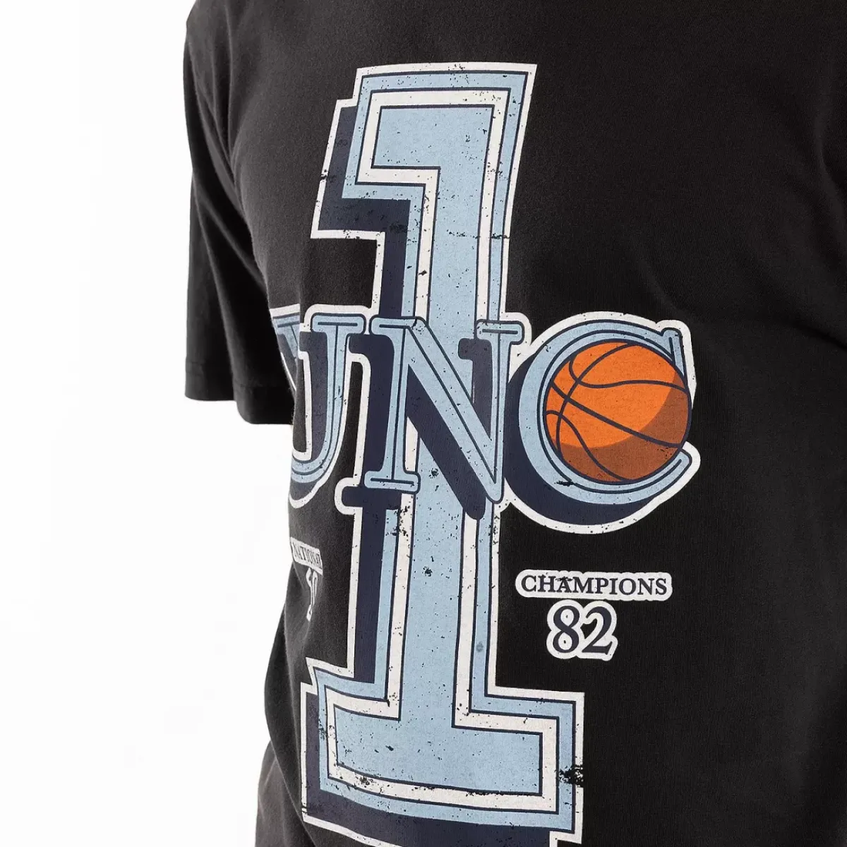 MITCHELL AND NESS Tees & Singlets<North Carolina Tar Heels 1 Team Tee Unisex