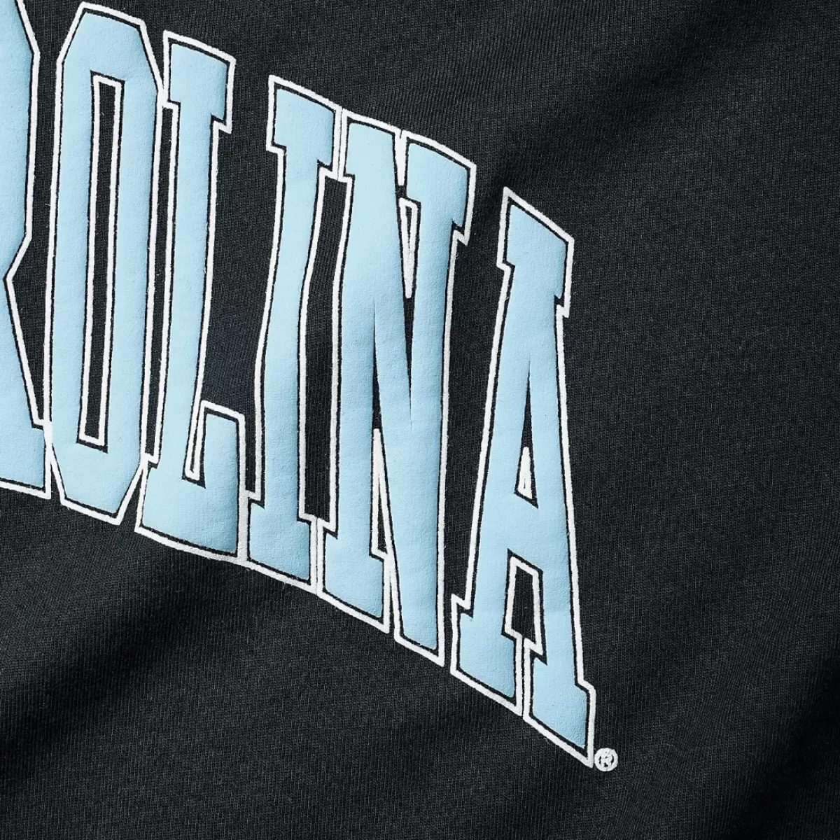 NCAA Tees & Singlets<North Carolina Wordmark Arch Tee Unisex