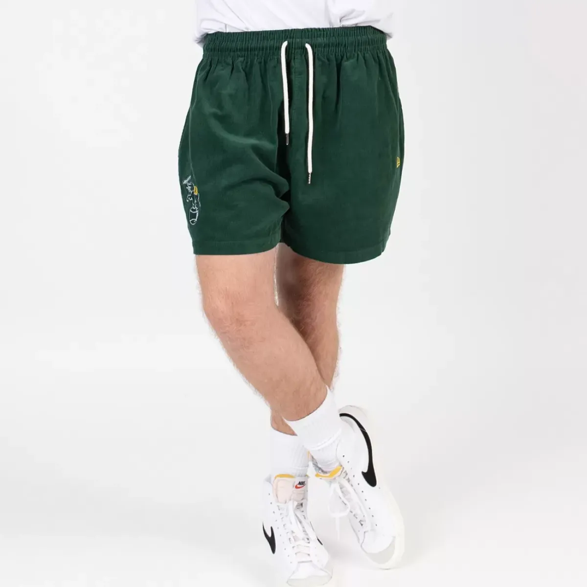 New Era Shorts<Oakland Athletics Woven Cord Shorts