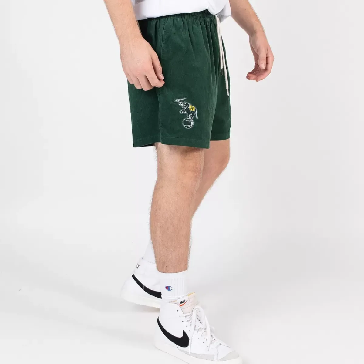 New Era Shorts<Oakland Athletics Woven Cord Shorts