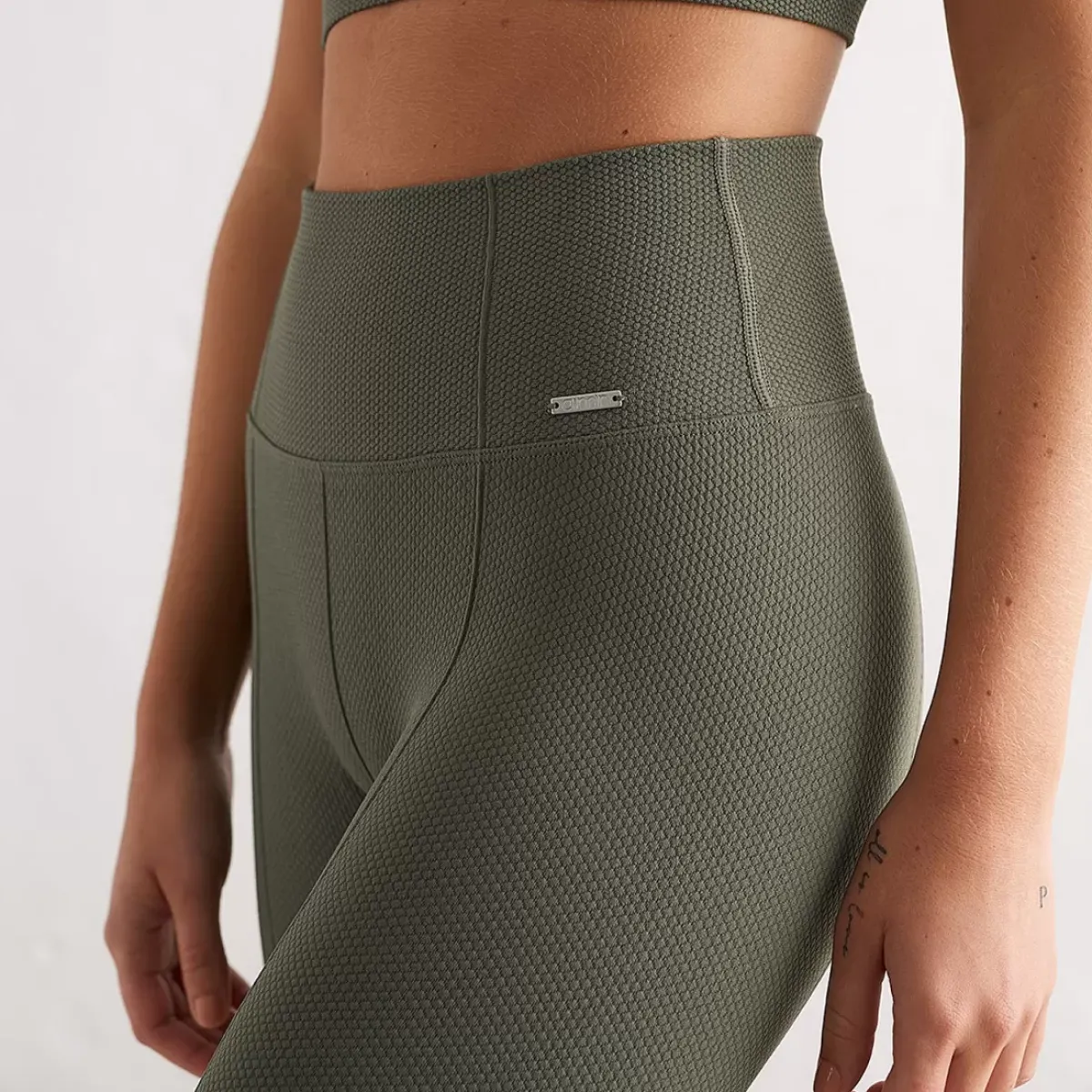 Aim Tights<Olive Luxe Seamless Biker Shorts