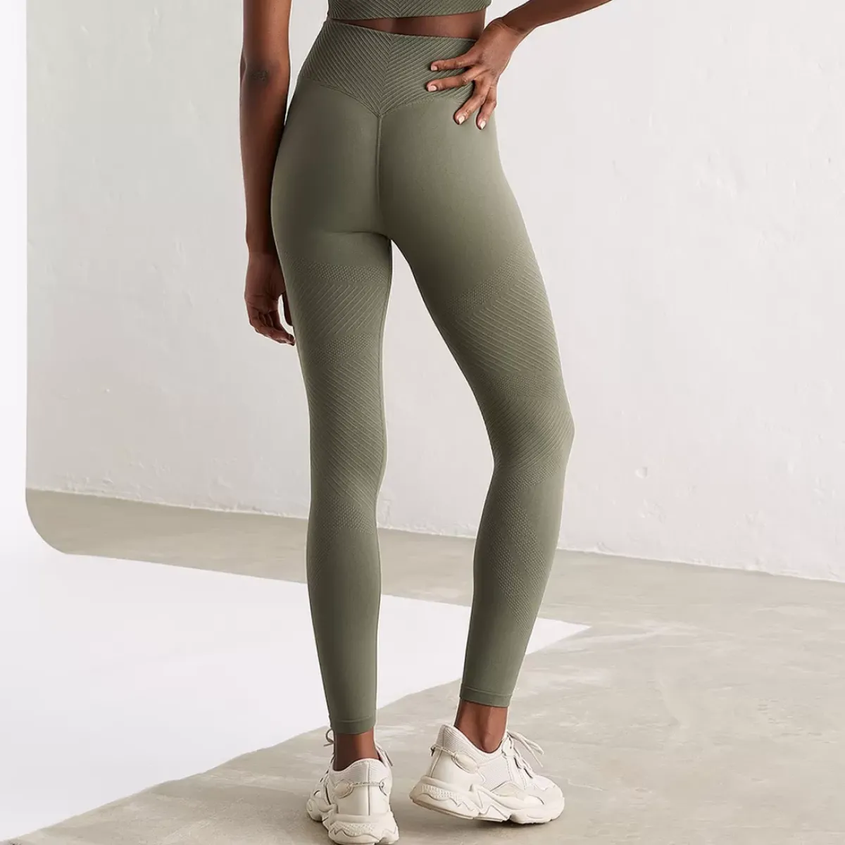 Aim Tights<Olive Motion Seamless Tights