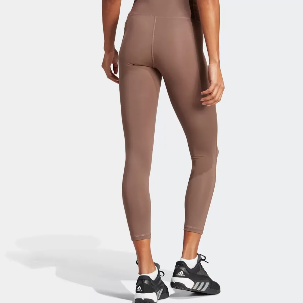 Adidas Tights<Optime Stash Pocket High Waist 7/8 Leggings