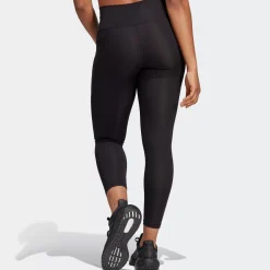 Adidas Tights<Optime Stash Pocket High-Waisted 7/8 Leggings