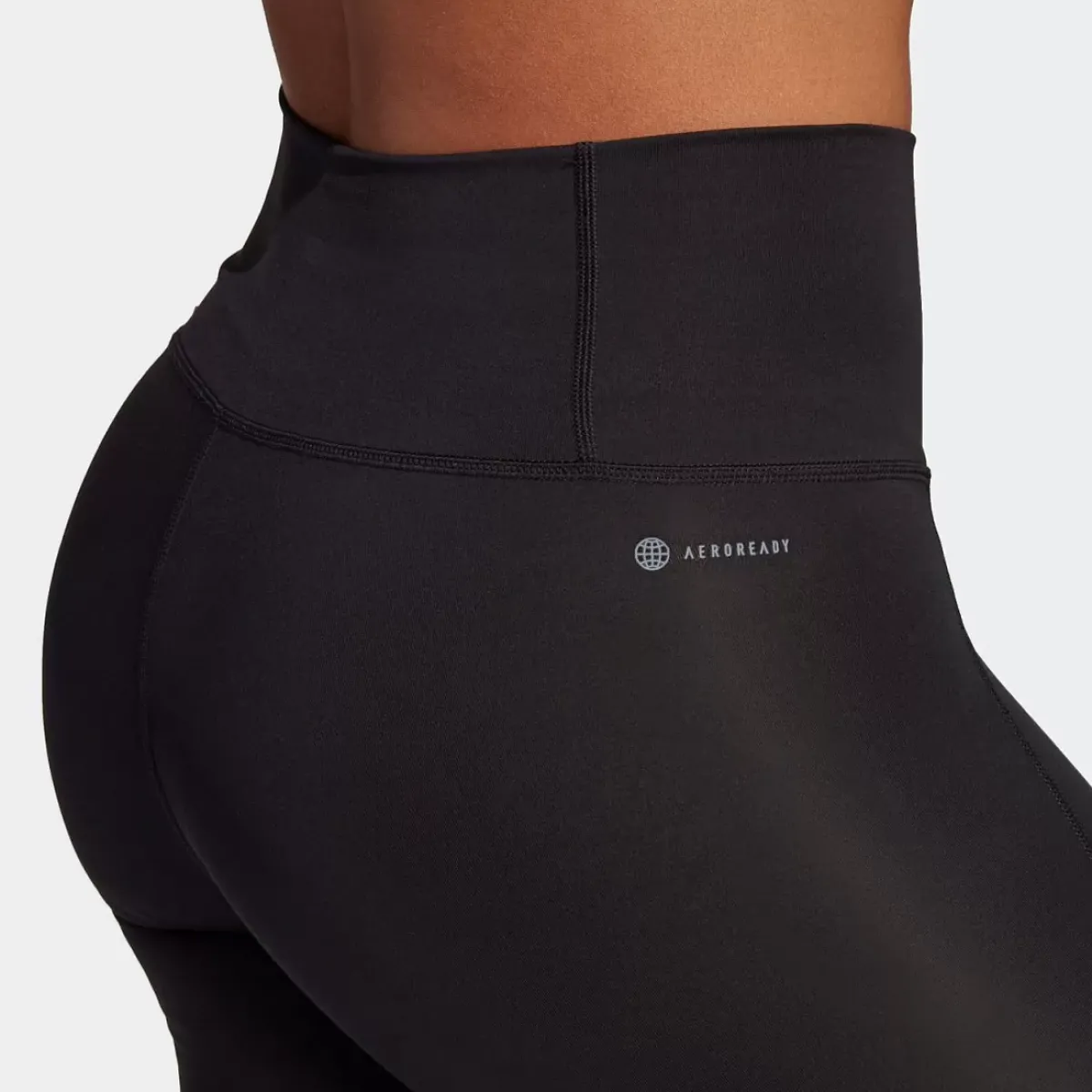 Adidas Tights<Optime Stash Pocket High-Waisted 7/8 Leggings