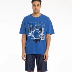 MITCHELL AND NESS Tees & Tanks<Orlando Magic Brush Off Tee Unisex