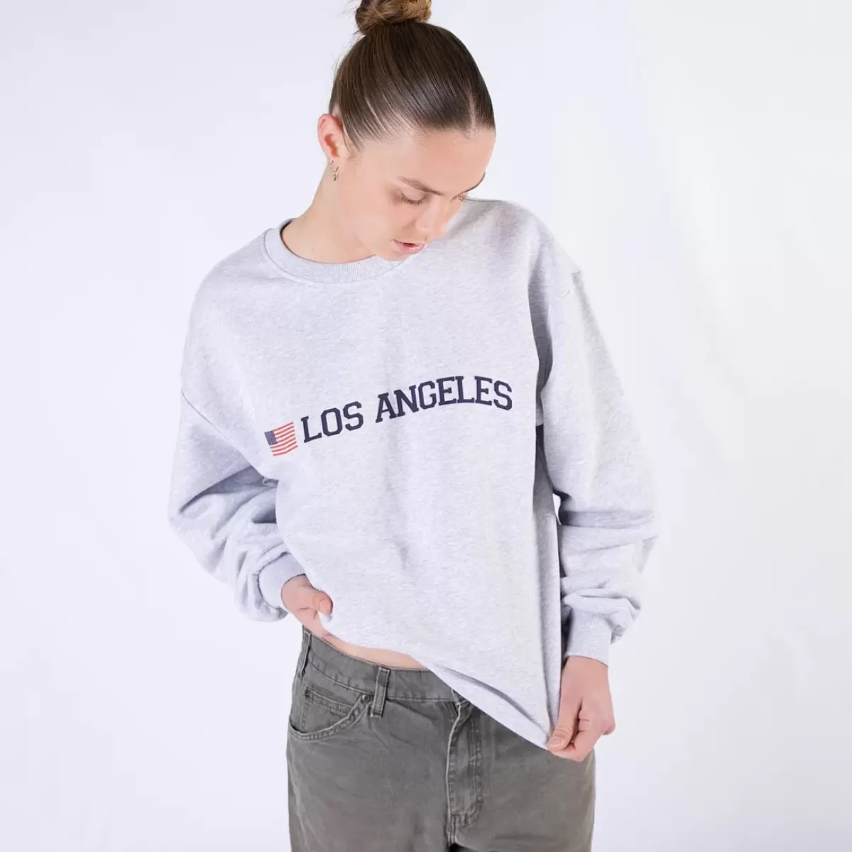 LAV Hoodies & Crews<Oversized Crewneck