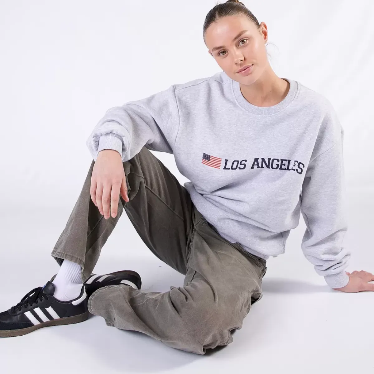 LAV Hoodies & Crews<Oversized Crewneck