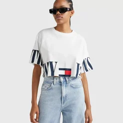 TOMMY HILFIGER Tees & Tanks<Oversized Crop Archive 2 Tee