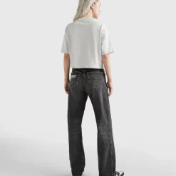 TOMMY HILFIGER Tees & Tanks<Oversized Cropped T-Shirt