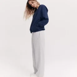 Taylor Sport Hoodies & Crews<Oversized Zip Hoodie In True Navy