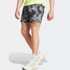 Adidas Shorts<Own The Run Allover Print Shorts