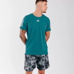 Adidas Tees & Singlets<Own The Run Heather Tee