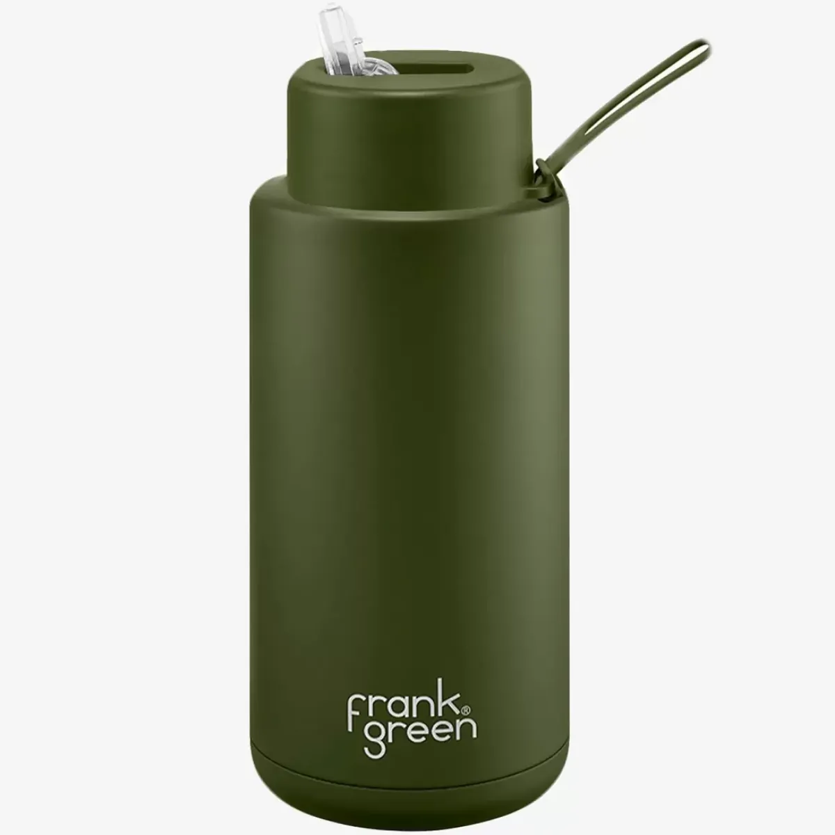 FRANK GREEN Water Bottles<34Oz Ceramic Reusable Bottle Khaki