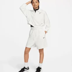 Nike Shorts<Phoenix Fleece High-Waisted Loose-Fit Shorts