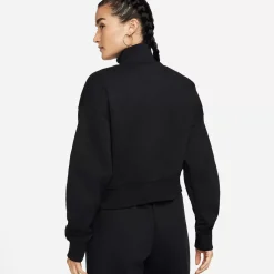 Nike Hoodies & Crews<Phoenix Fleece Oversized 1/2-Zip Crop Sweatshirt