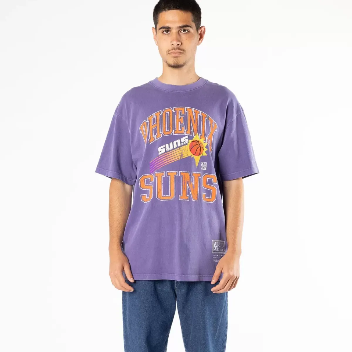 MITCHELL AND NESS Tees & Singlets<Phoenix Suns Vintage Ivy Arch Tee Unisex