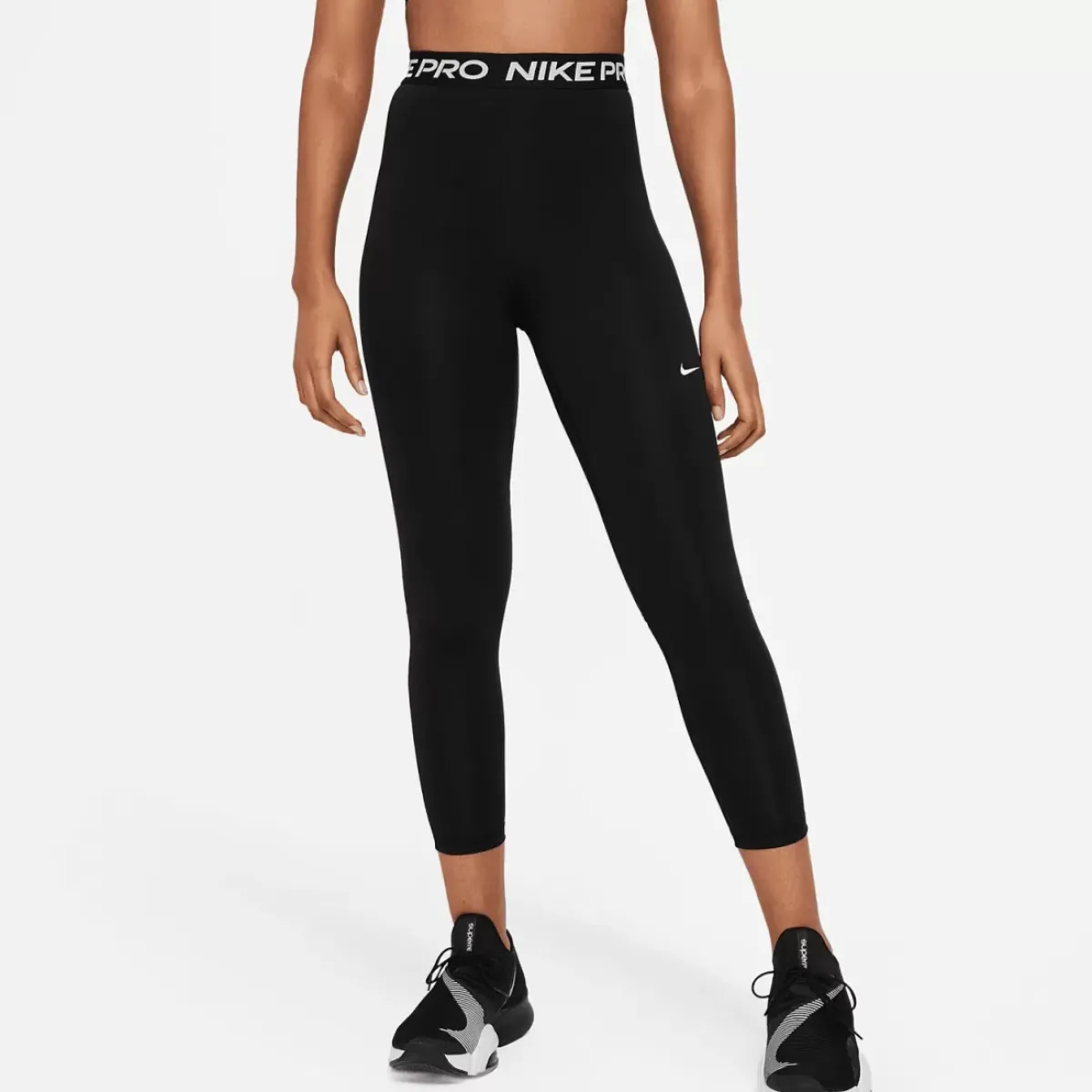 Nike Tights<Pro 365 7/8 Mesh Panel Leggings