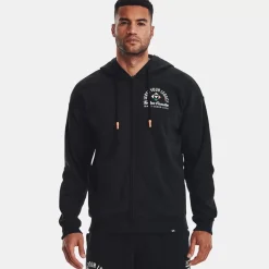 Under Armour Hoodies & Crews<Project Rock Heavyweight Terry Full-Zip Hoodie