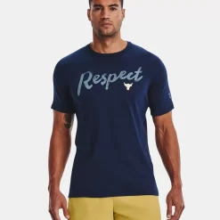 Under Armour Tees & Singlets<Project Rock Respect Short Sleeve Tee