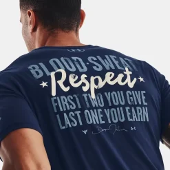 Under Armour Tees & Singlets<Project Rock Respect Short Sleeve Tee