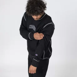 Champion Hoodies & Crews<Raw Contrast Stitch Crewneck