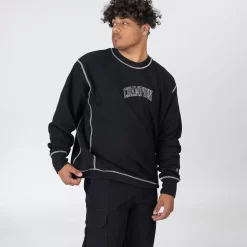 Champion Hoodies & Crews<Raw Contrast Stitch Crewneck