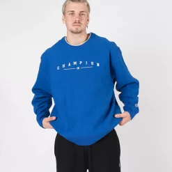 Champion Hoodies & Crews<Reverse Weave Blue Crewneck
