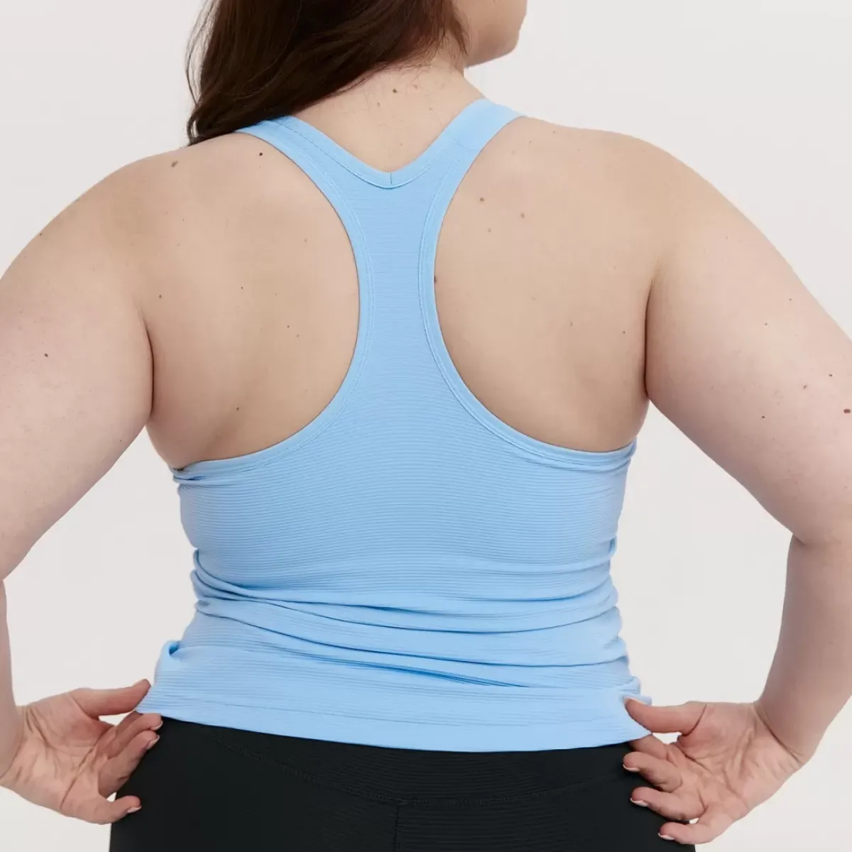 Taylor Sport Tees & Tanks<Ribbed Tank In Sky Blue